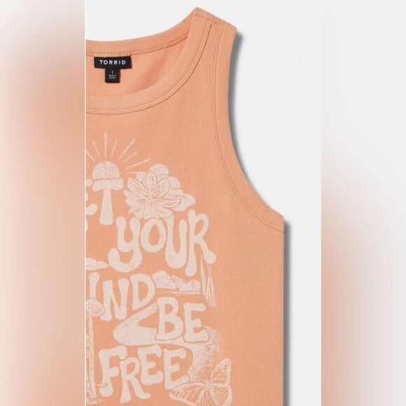 Torrid Be Free Fitted Cotton Modal Rib
Crew Neck Tank - Picture 2 of 5